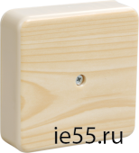 Коробка распаячная КМ для о/п 75х75х28мм сосна IEK